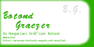 botond graczer business card
